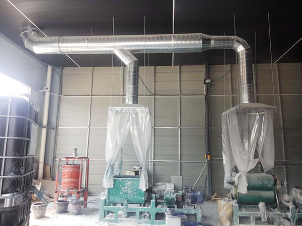  路博環保廠區粉塵治理裝置有機廢氣治理裝置